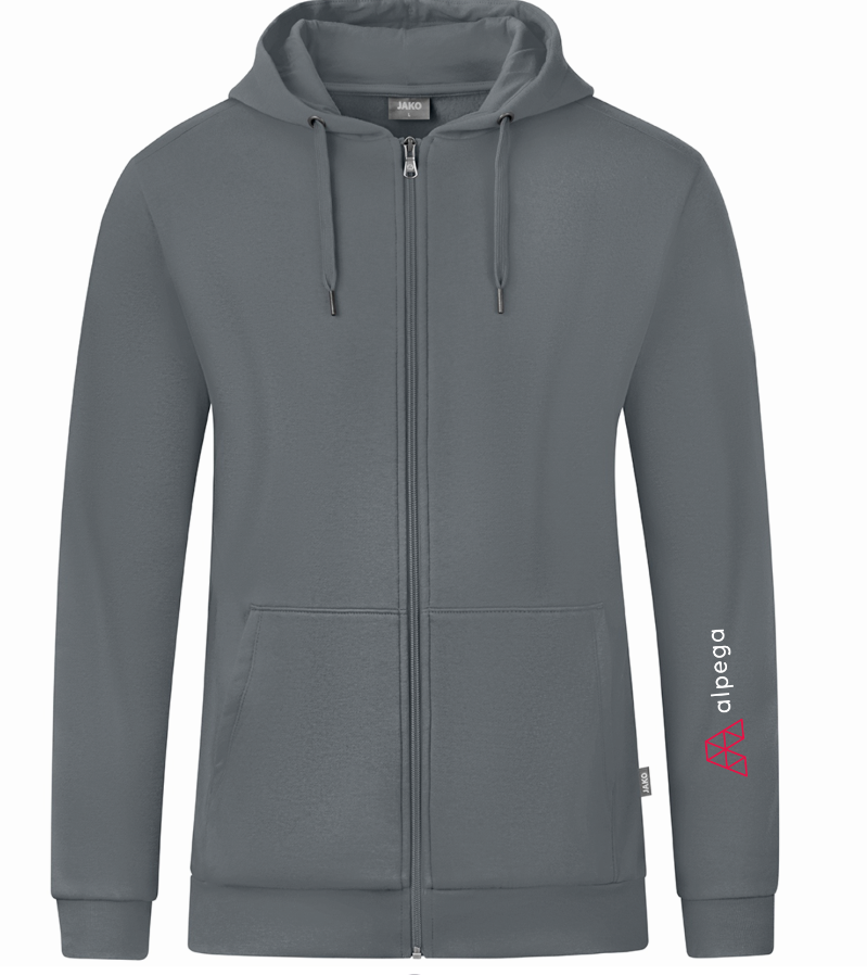 Hooded jacket organic unisex (grey)